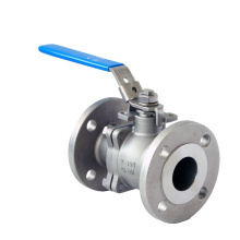 Class150 Material SS304 SS316 SS316L CF8 WCB Stainless Steel 2PC Flange End Ball Valve